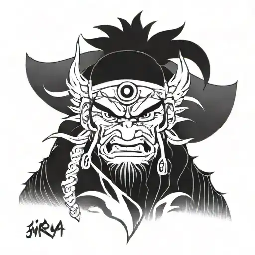 Jiraiya tattoo design idea