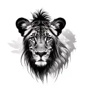 African Safari tattoo design idea