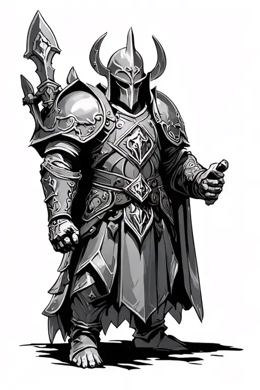 warhammer alpha legion tattoo design idea