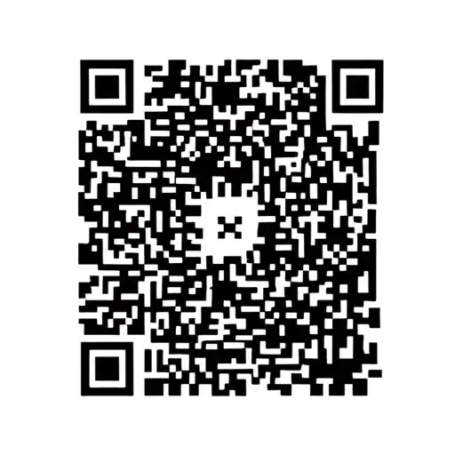 QR code with written happiness tattoo design idea