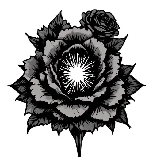 gothic borderline personality disorder girly small minimal tattoo design idea