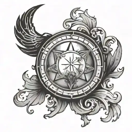 five solas tattoo design idea