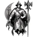 St Florian tattoo design idea