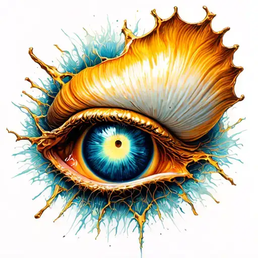 pain is the breaking of the shell that encloses your understanding tattoo design idea