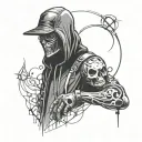 Hacker tattoo design idea