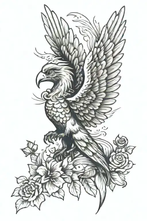 I want a tattoo on my forearm — a six-winged seraphim in the style of Boulevard Depo, made evenly and aesthetically tattoo design idea