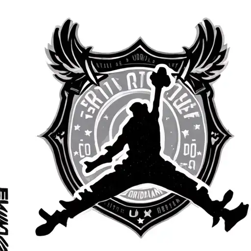 Jordan Logo tattoo design idea