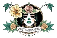 Master and Margarita tattoo design idea