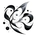 Filler Abstract Patterns tattoo design idea