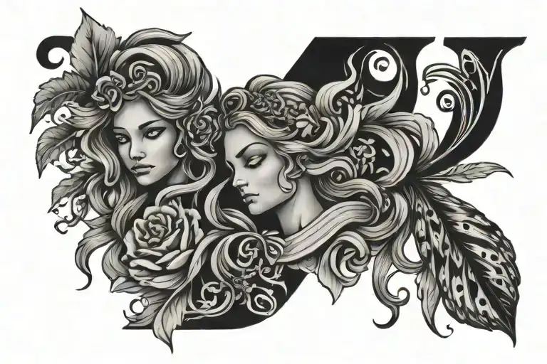 virgo, pisces, scorpio, leo tattoo design tattoo design idea