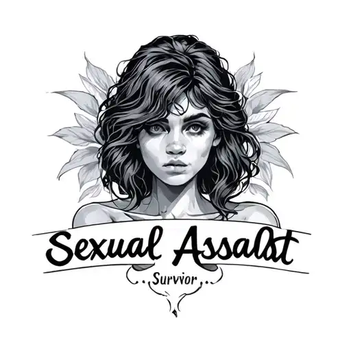 Sexual Assault Survivor tattoo design idea