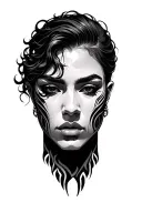 ogun tattoo design idea