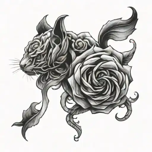misunderstood feeling alone tattoo design idea
