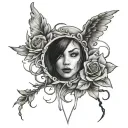 misunderstood feeling alone tattoo design idea