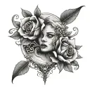 misunderstood feeling alone tattoo design idea