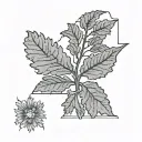 nebraska state outline with florida in the middle of it tattoo design idea