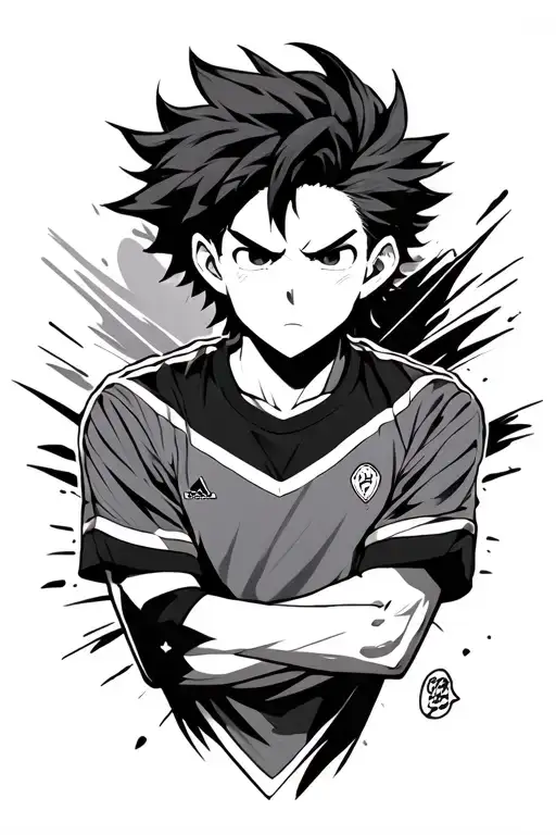 Inazuma eleven Byron Love tattoo design idea