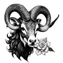 Ferdinand, aries tattoo design idea