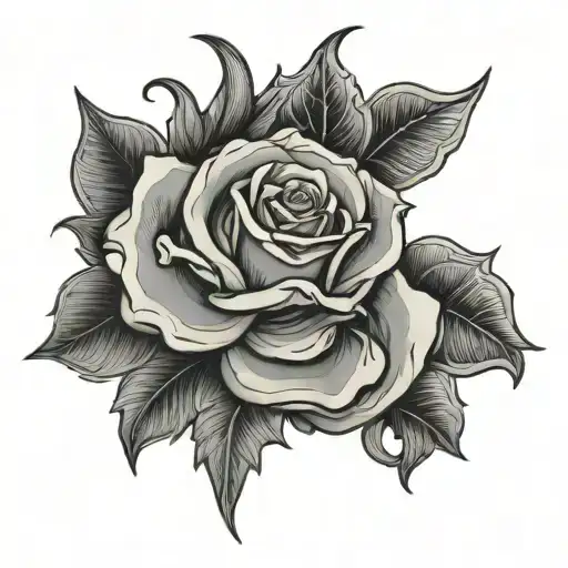 cool blank tattoo design idea