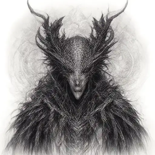 Daedric Prince boethia Arachne Spooky tattoo design idea