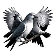 doves Huey tattoo design idea