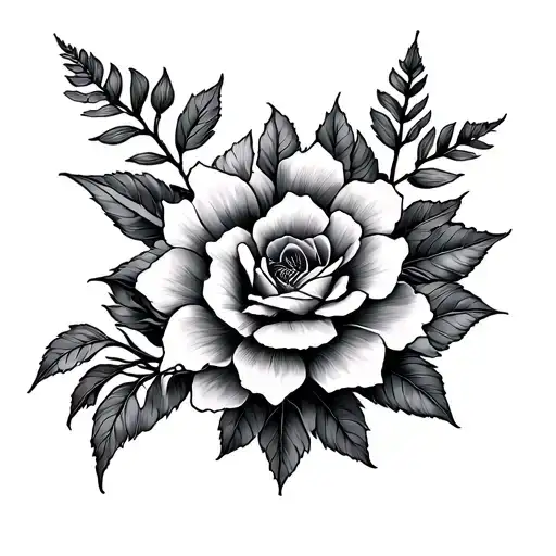 Amaranth tattoo design idea