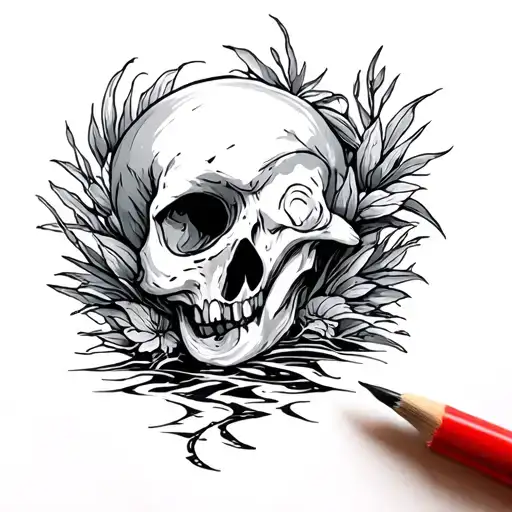 salt life tattoo design idea