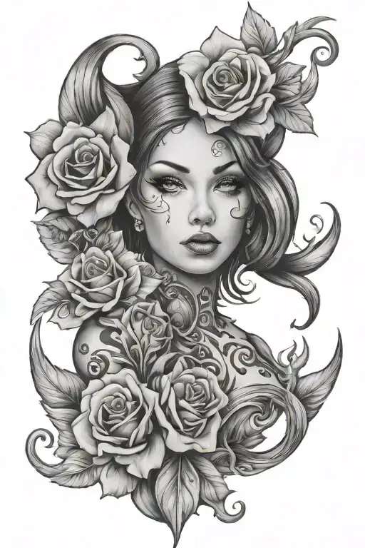 alexandra tattoo design idea