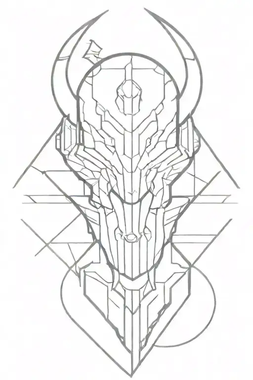 Destiny 2 Titan tattoo design idea