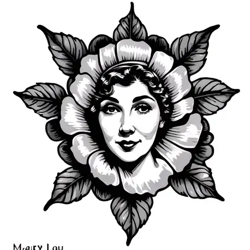 something for my grandma who's name is Mary Lou  tattoo design idea
