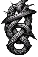 Witches Knot tattoo design idea