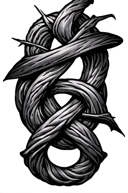 Witches Knot tattoo design idea