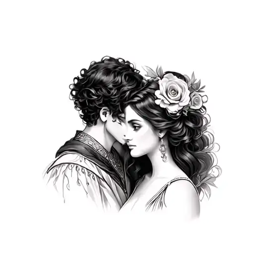 Ariadne and Diogo  tattoo design idea