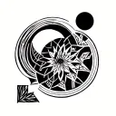 Everything Happens A Reason tattoo design idea