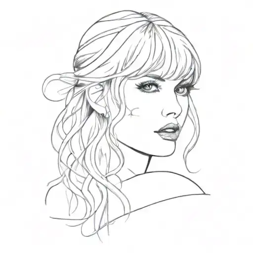 daylight taylor swift tattoo design idea