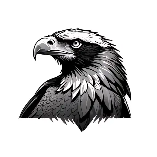 Eagle Memorial tattoo design idea