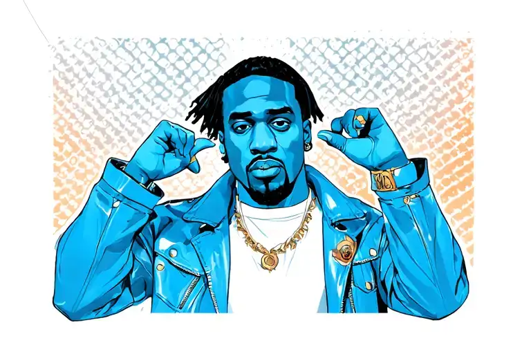 Diddy tattoo design idea