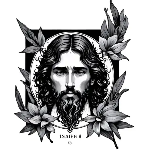 Isaiah 6 8 tattoo design idea