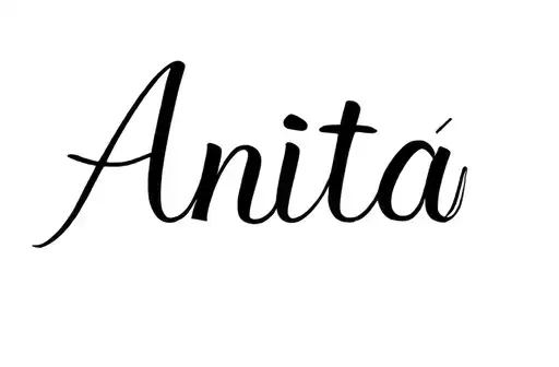 "Anita" tattoo design idea