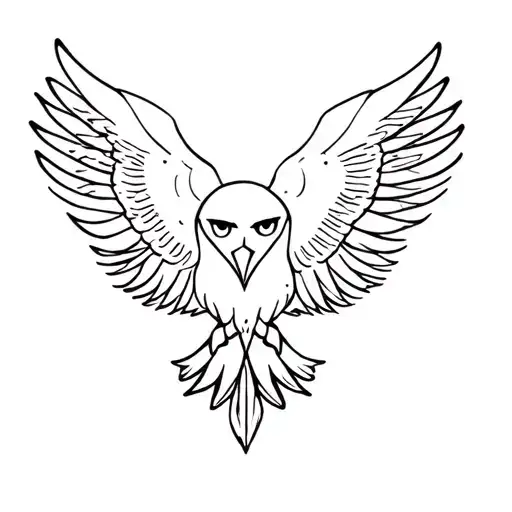 Name: Hedwig tattoo design idea