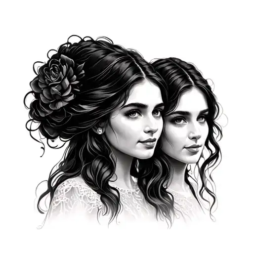 Three Sisters tattoo design idea
