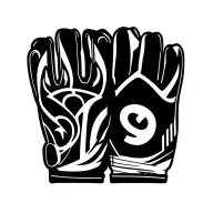 glove goalkeeper glove with the number 19 tattoo design idea