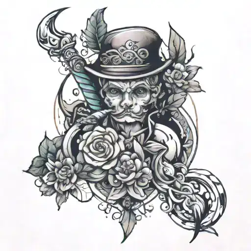 mine tattoo design idea