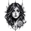 Empath tattoo design idea