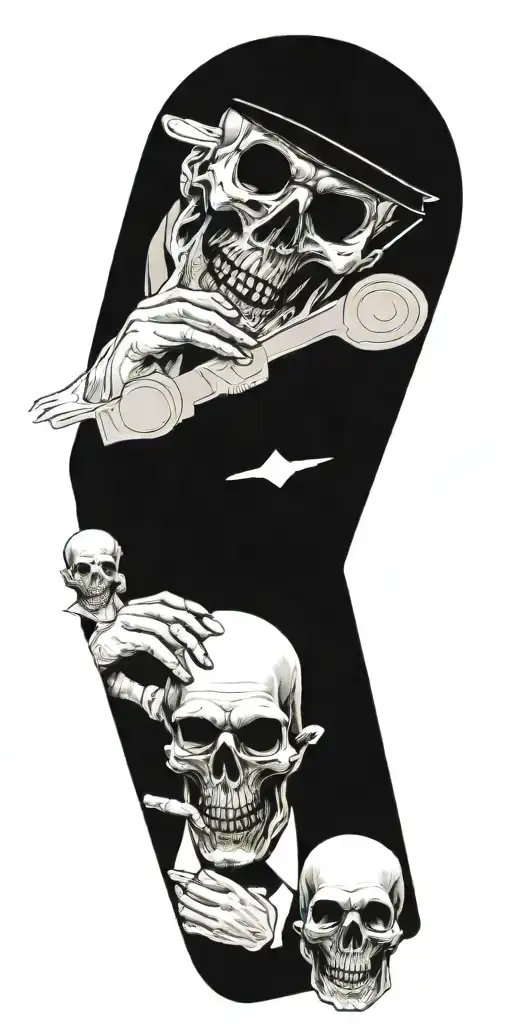 gangster tattoo design idea