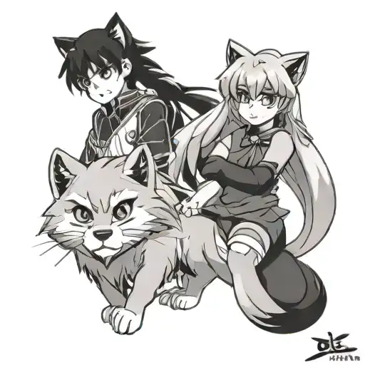 Inuyasha x kirara isn't following anyone. Autodesk_new tattoo design idea