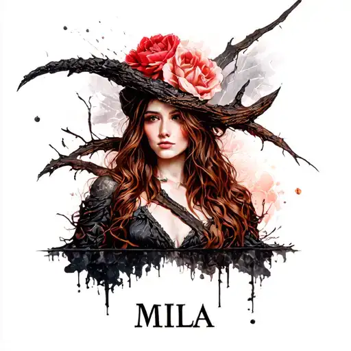 Name Mila 06/03/2019 tattoo design idea