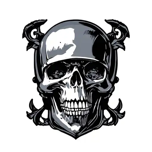 Fuck The Police tattoo design idea