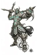 dota 2 heroes tattoo design idea