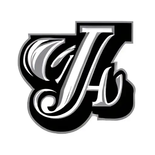 cattle brand with the letter J 4 times tattoo design idea